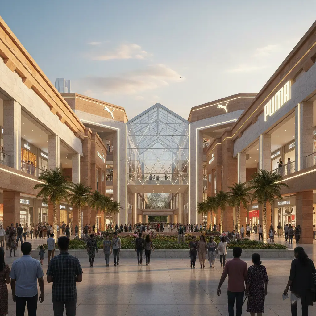 Commercial building construction project by Sooru Planning and Constructions in Karnataka