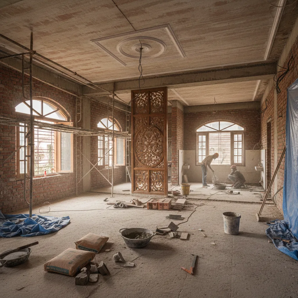 House Renovation – Mysore - Renovation construction project in Mysore