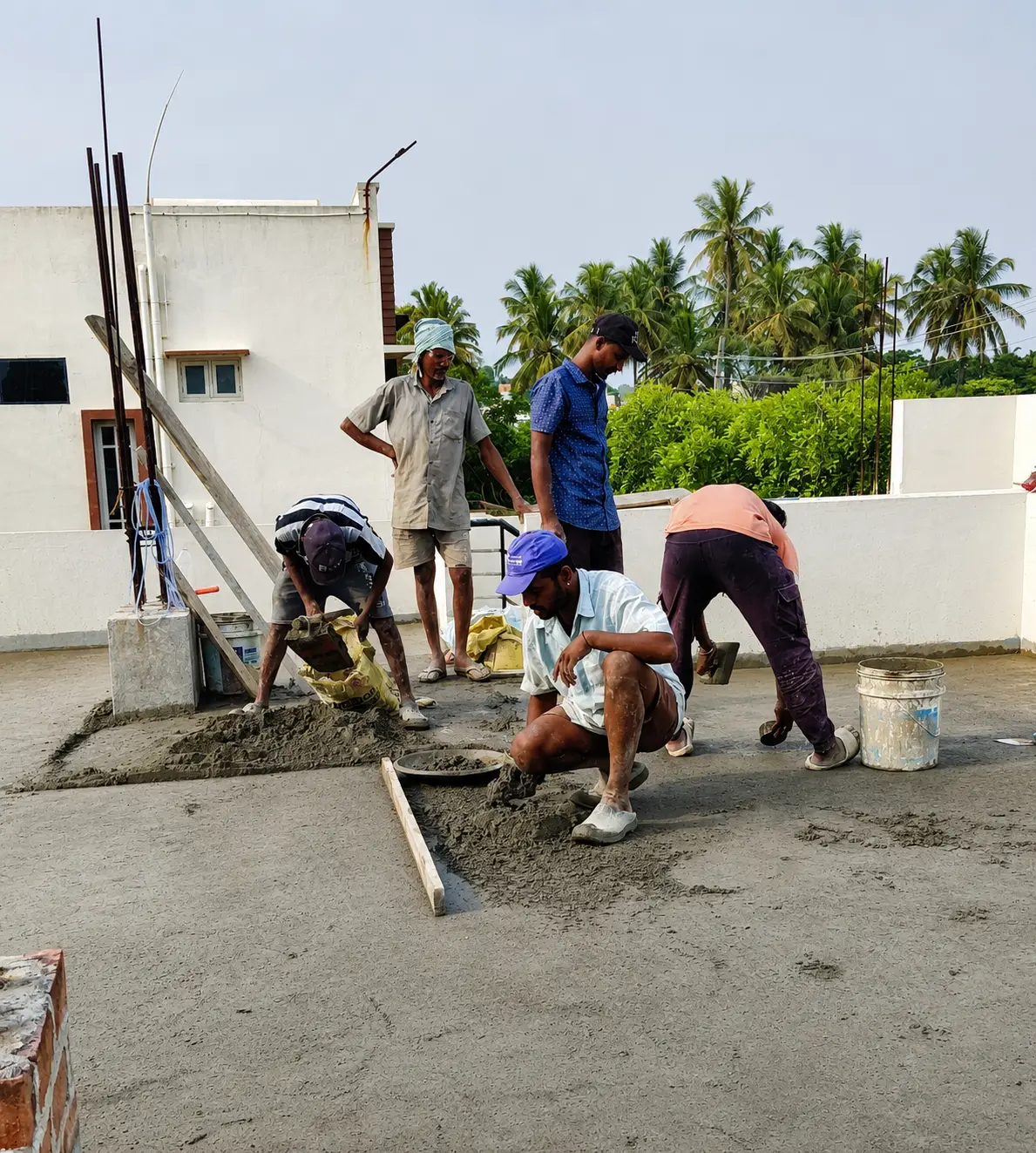 Slab Waterproofing Project – Mysore - Waterproofing construction project in Mysore