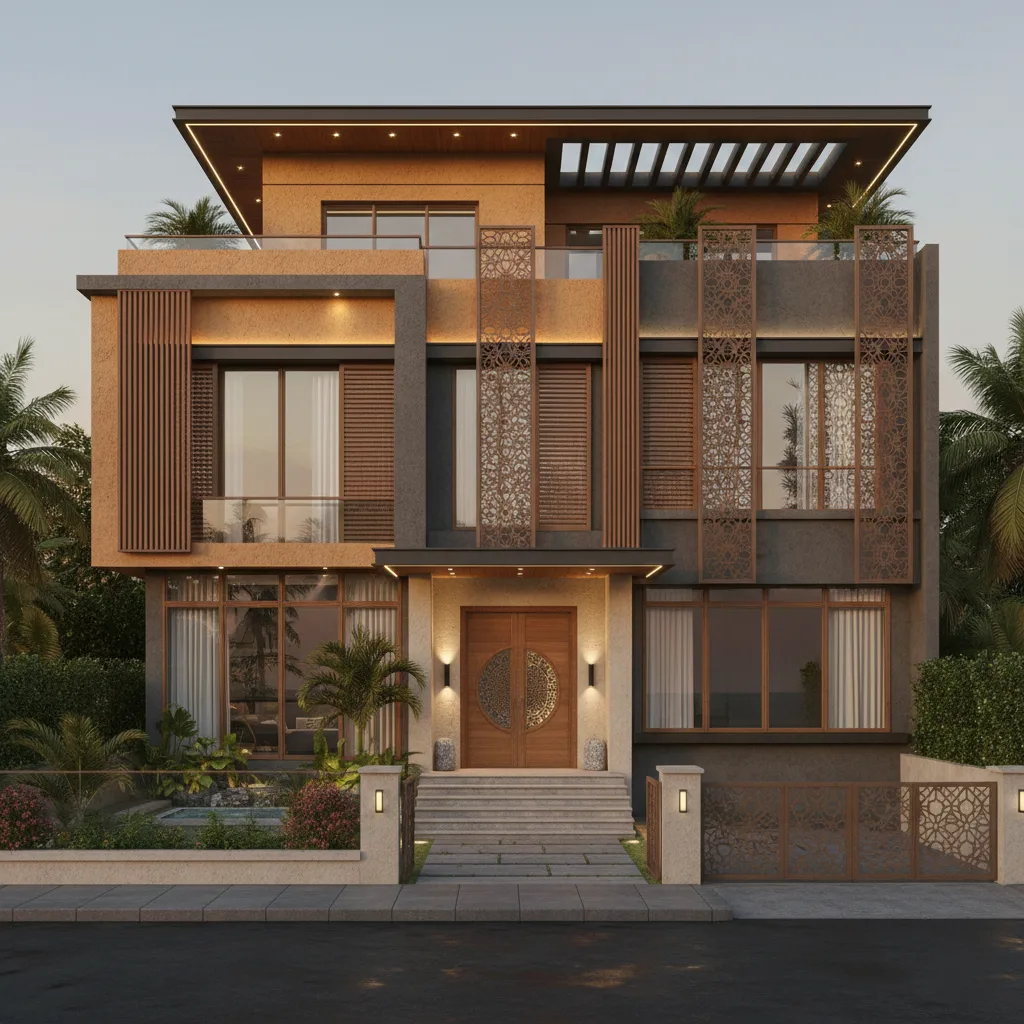 Residential construction in Pandavapura